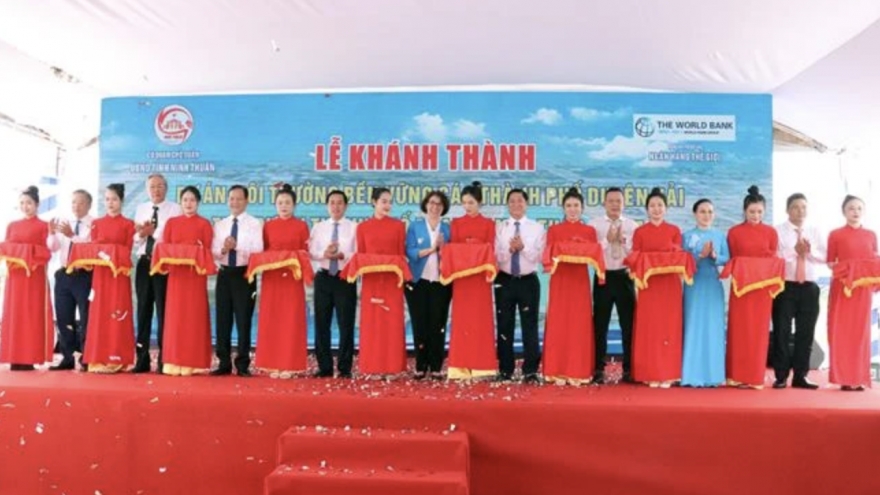 Nearly US$98 million environment project inaugurated in Ninh Thuan